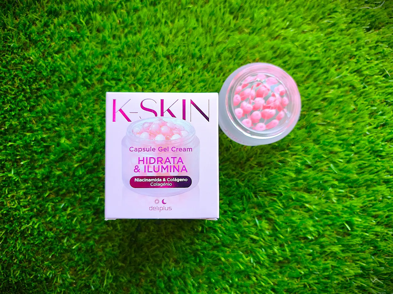 K-SKIN CREMA FACIAL GEL HIDRATA & ILUMINA