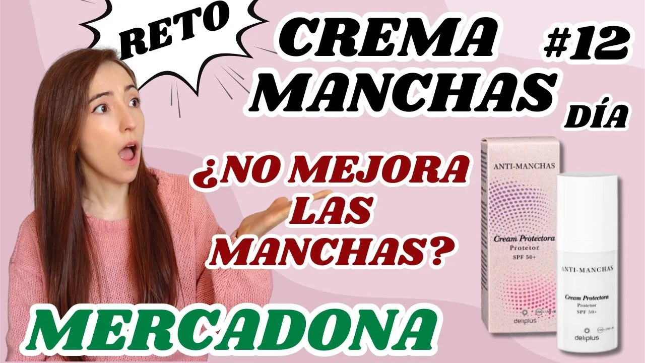 Crema ANTI-MANCHAS SPF50+ de Mercadona 🔬 | ¿No mejora las manchas? 😲 Análisis Farmacéutico