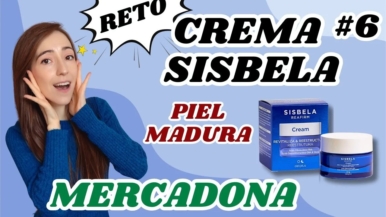 Crema Sisbela de Mercadona 🧴 | Análisis FARMACÉUTICO 🔬 ¿La mejor antiedad de supermercado por 5€?