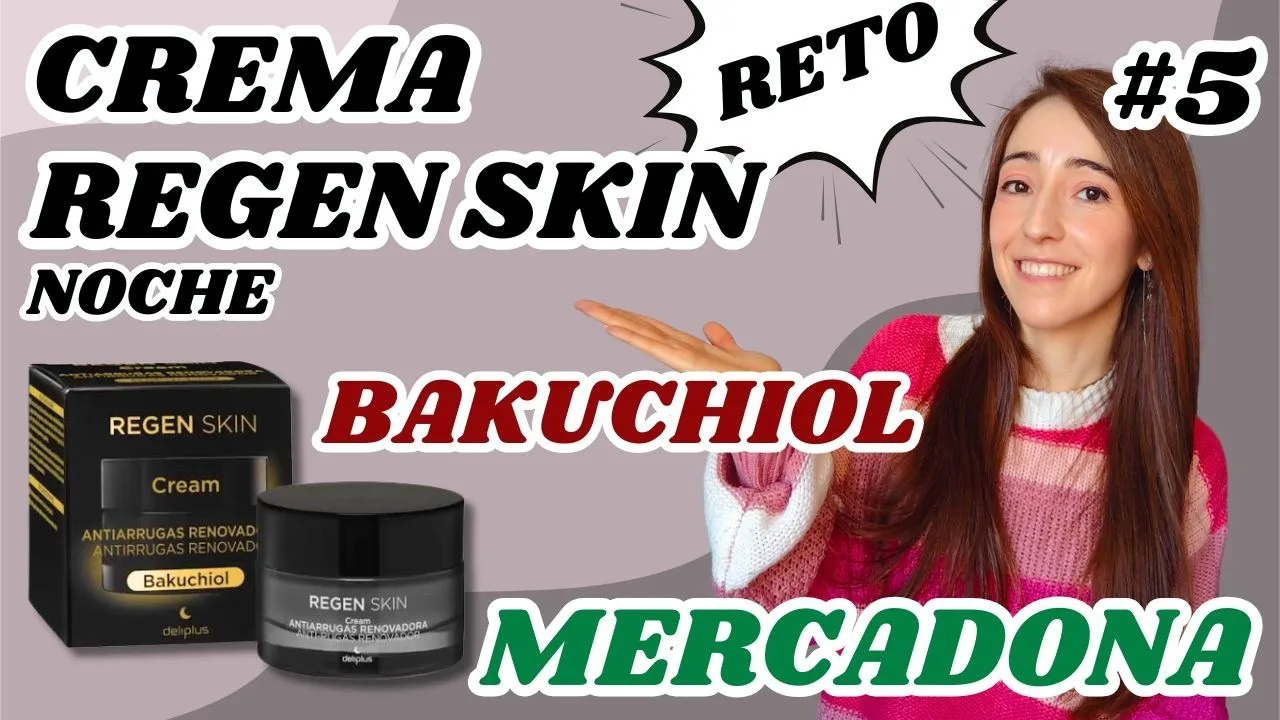Crema REGEN SKIN con Bakuchiol de Mercadona 🧴 | Análisis Farmacéutico 🔬