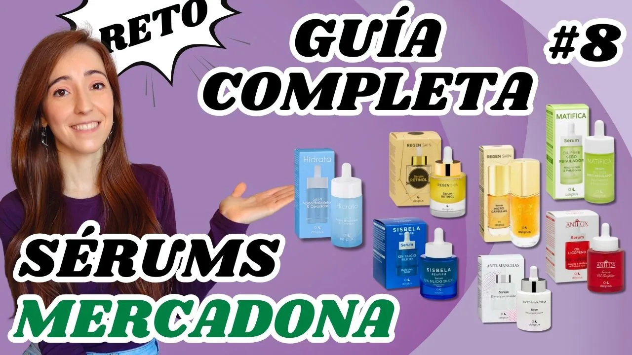 Farmacéutica analiza TODOS los Sérums de Mercadona 🧴 | Comparativa y Rutina Completa