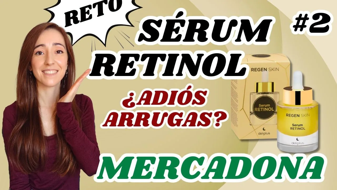 Sérum Retinol Mercadona 🧴 ¿Realmente ayuda con las arrugas? | Opinión Farmacéutica 👩🏼‍🔬