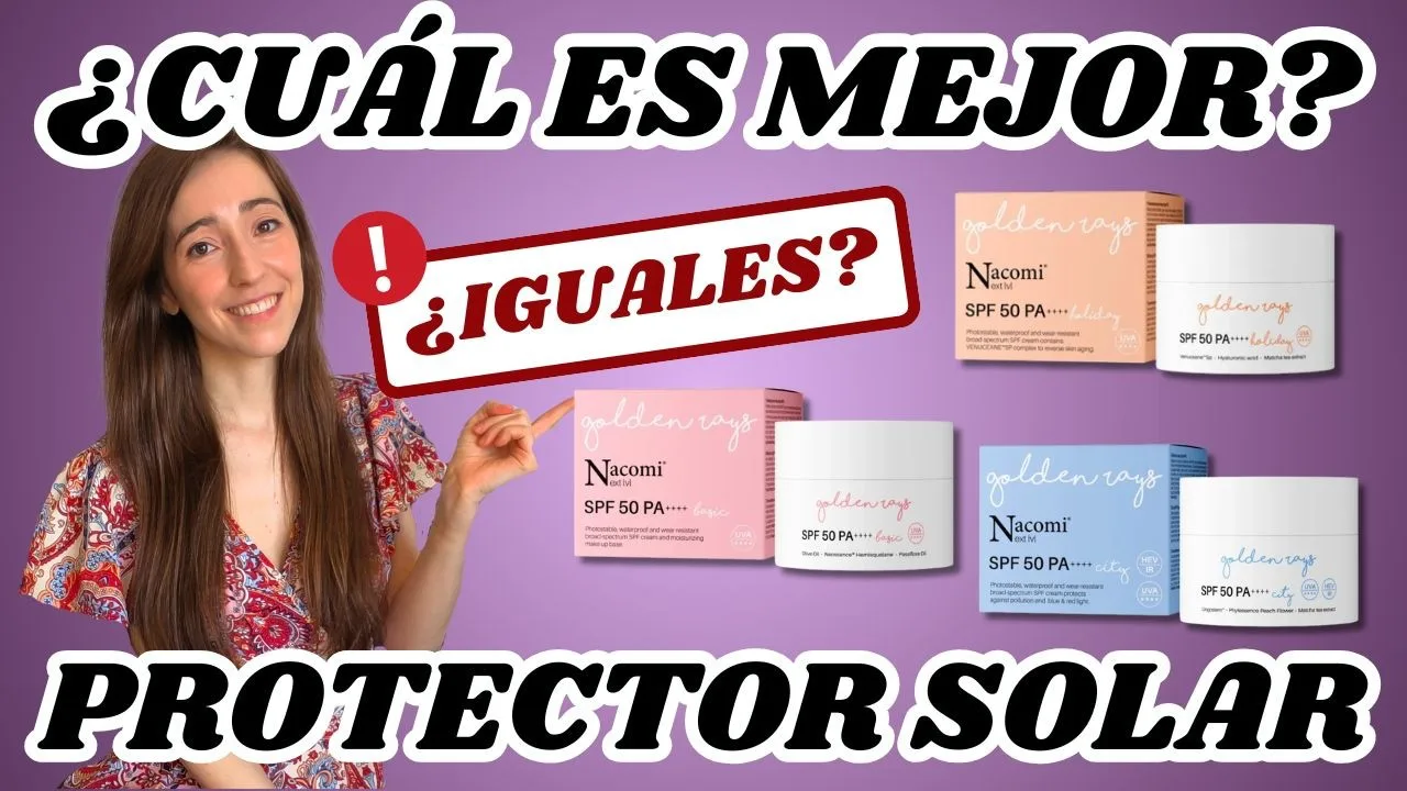 ¿Cuál es el MEJOR Protector Solar de Nacomi? ☀️ | Comparativa Farmacéutica 👩‍🔬