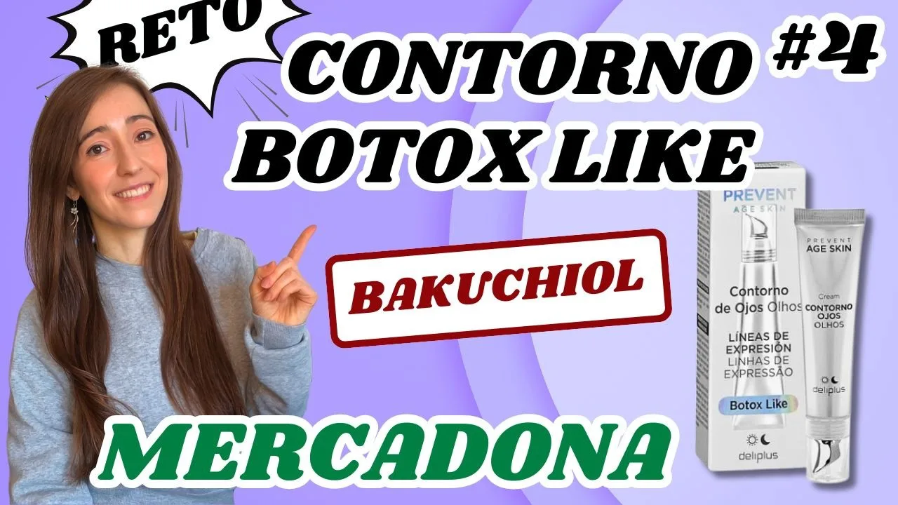 Contorno de Ojos Antiarrugas efecto Botox Like de Mercadona 😱 | ¿Vale la pena por 4,50€? 🔬