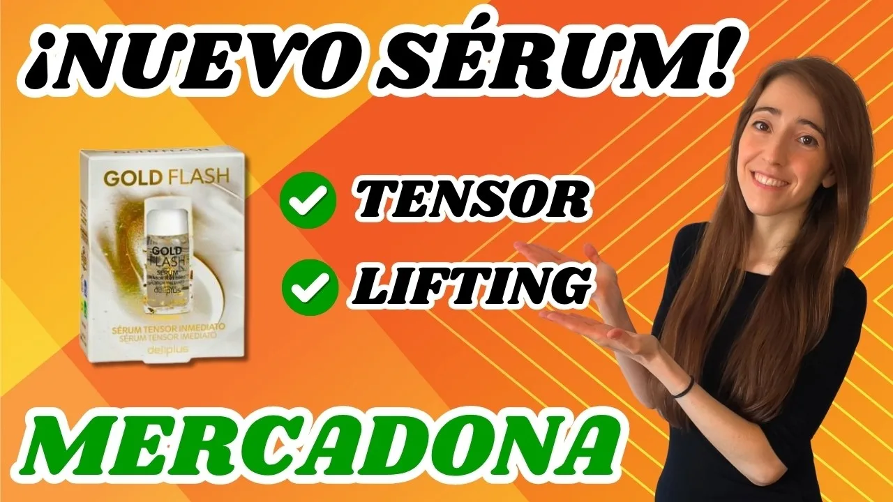 Farmacéutica analiza el NUEVO Sérum Gold Flash de Mercadona ✨ | ¿Vale la pena? 👩‍🔬
