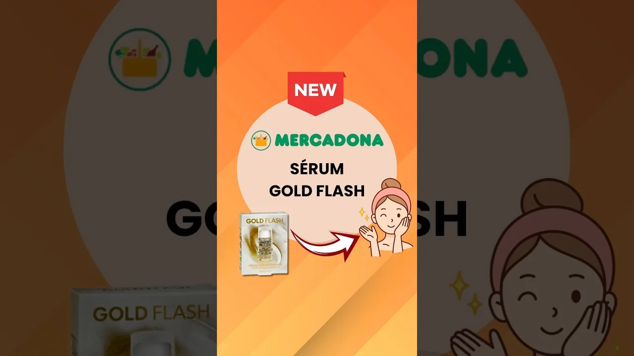 NUEVO Sérum Gold Flash de Mercadona ✨ | ¿Vale la pena? 👩‍🔬