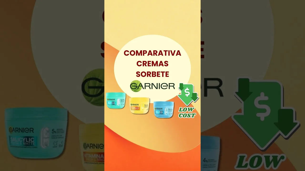 ¿Cuál es la MEJOR Crema Sorbete de Garnier? 👩‍🔬 | Análisis Farmacéutico